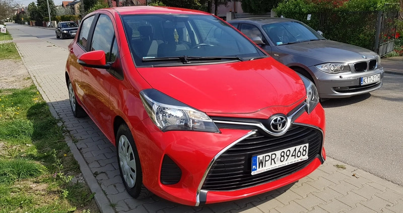 Toyota Yaris cena 39500 przebieg: 34000, rok produkcji 2015 z Proszowice małe 742